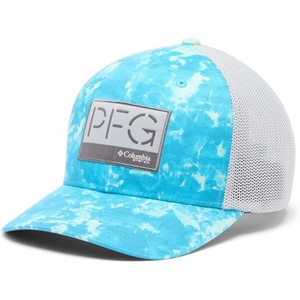 image:imageColumbia Unisex Camo Mesh Ball CapBlue Echo Seamoss Print
