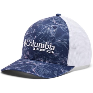 image:imageColumbia Unisex Camo Mesh Ball CapCollegiate Navy Contour Fish Print