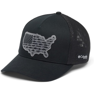 image:imageColumbia UnisexAdult PFG Statetriot Mesh Ball CapBlackBlackUsa Patch