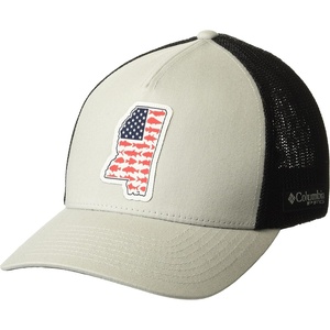 image:imageColumbia UnisexAdult PFG Statetriot Mesh Ball CapCool GreyBlackMs Patch