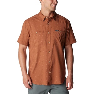 image:imageColumbia Utilizer Printed Woven Short SleeveAuburn Dawn Dot Multicolor