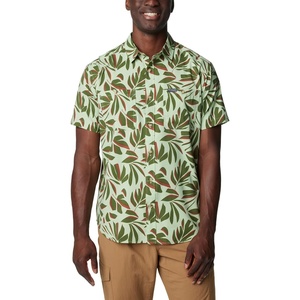 image:imageColumbia Utilizer Printed Woven Short SleeveSage Leaf Areca