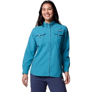 image:imageColumbia Womens PFG Bahama II Long Sleeve Fishing ShirtCanyon Blue