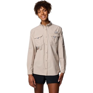 image:imageColumbia Womens PFG Bahama II Long Sleeve Fishing ShirtCrushed Clay