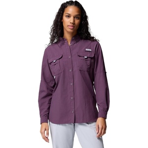 image:imageColumbia Womens PFG Bahama II Long Sleeve Fishing ShirtDusty Purple