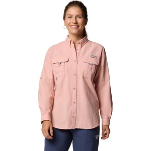 image:imageColumbia Womens PFG Bahama II Long Sleeve Fishing ShirtFaux Pink