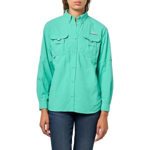 image:imageColumbia Womens PFG Bahama II Long Sleeve Fishing ShirtGlaze Green