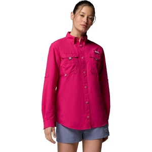 image:imageColumbia Womens PFG Bahama II Long Sleeve Fishing ShirtGuava Pink