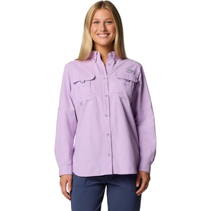 image:imageColumbia Womens PFG Bahama II Long Sleeve Fishing ShirtHydrangea