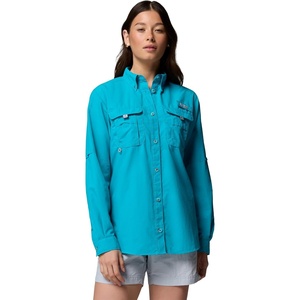 image:imageColumbia Womens PFG Bahama II Long Sleeve Fishing ShirtOcean Teal