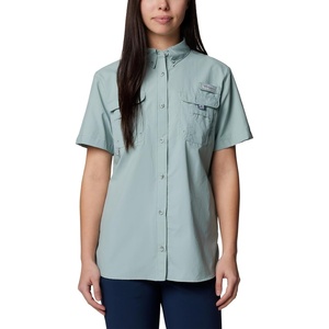 image:imageColumbia Womens PFG Bahama II Short Sleeve Fishing ShirtCrushed Blue