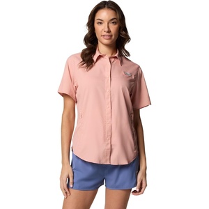 image:imageColumbia Womens PFG Tamiami II Short Sleeve Fishing ShirtFaux Pink