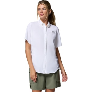 image:imageColumbia Womens PFG Tamiami II Short Sleeve Fishing ShirtWhite