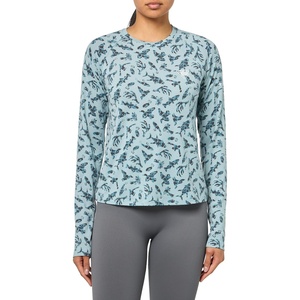 image:imageColumbia Womens PFG Uncharted Knit Long SleeveCrushed Blue Huntfish