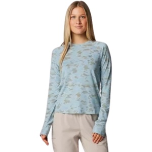 image:imageColumbia Womens PFG Uncharted Knit Long SleeveCrushed Blue Uncharted Waters