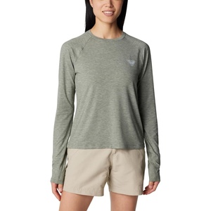 image:imageColumbia Womens PFG Uncharted Knit Long SleeveCypress Heather