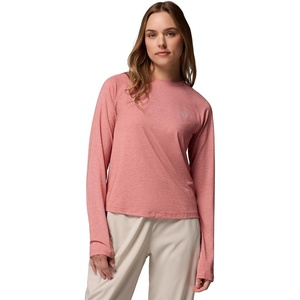 image:imageColumbia Womens PFG Uncharted Knit Long SleeveRosewood Heather
