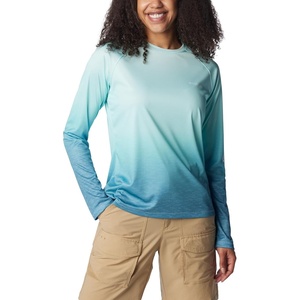 image:imageColumbia Womens Super Tidal Tee Long SleeveCanyon Blue Gradient Scalefade