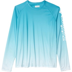 image:imageColumbia Womens Super Tidal Tee Long SleeveClear Water Gradient