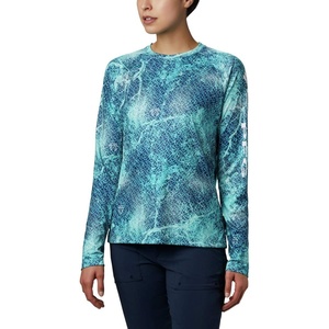 image:imageColumbia Womens Super Tidal Tee Long SleeveClear Water Mako Print