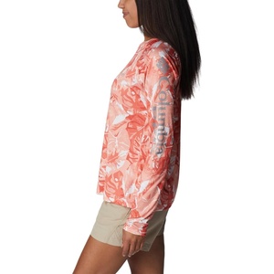 image:imageColumbia Womens Super Tidal Tee Long SleeveCorange Philo Palms