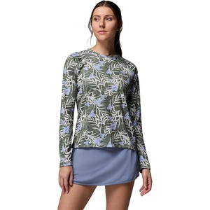 image:imageColumbia Womens Super Tidal Tee Long SleeveCypressSunflora
