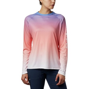 image:imageColumbia Womens Super Tidal Tee Long SleeveLychee Gradient