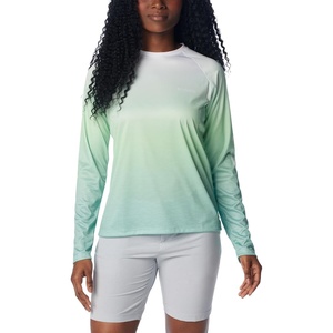image:imageColumbia Womens Super Tidal Tee Long SleeveNew Mint Gradient Scalefade