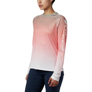 image:imageColumbia Womens Super Tidal Tee Long SleeveTiki Pink Gradient