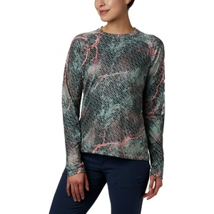image:imageColumbia Womens Super Tidal Tee Long SleeveTiki Pink Mako Print