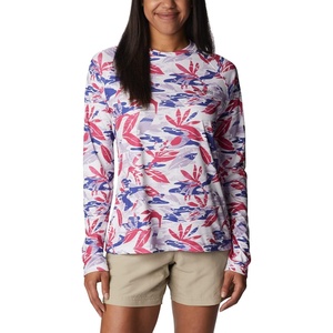 image:imageColumbia Womens Super Tidal Tee Long SleeveUltra Pink Shorebreak