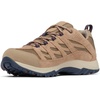 image:imageColumbia Mens Crestwood Hiking Boots  High Traction Lightweight Breathable Wide Fit AvailableAsh Brown  Warp Red