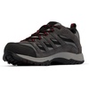 image:imageColumbia Mens Crestwood Hiking Boots  High Traction Lightweight Breathable Wide Fit AvailableDark GreyMountain Red