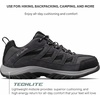 image:imageColumbia Mens Crestwood Hiking Boots  High Traction Lightweight Breathable Wide Fit AvailableSharkColumbia Grey