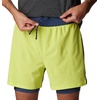image:imageColumbia Mens Endless Trail 2in1 ShortHiking ShortsRadiationCollegiate Navy