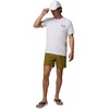 image:imageColumbia Mens PFG Ramble Quick Dry Swim ShortGrove GreenSpark Orange