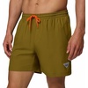 image:imageColumbia Mens PFG Ramble Quick Dry Swim ShortGrove GreenSpark Orange