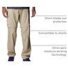 image:imageColumbia Mens Silver Ridge Utility Convertible Hiking PantsAncient Fossil