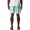 image:imageColumbia Mens Summertide Stretch Printed ShortBright Aqua Distant Peaks