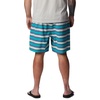 image:imageColumbia Mens Summertide Stretch Printed ShortBright Aqua Marker Stripe