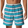 image:imageColumbia Mens Summertide Stretch Printed ShortBright Aqua Marker Stripe