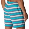 image:imageColumbia Mens Summertide Stretch Printed ShortBright Aqua Marker Stripe