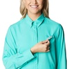image:imageColumbia Womens PFG Tamiami II Long Sleeve ShirtElectric Turquoise