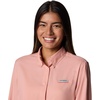 image:imageColumbia Womens PFG Tamiami II Long Sleeve ShirtFaux Pink