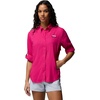 image:imageColumbia Womens PFG Tamiami II Long Sleeve ShirtGuava Pink