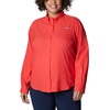 image:imageColumbia Womens PFG Tamiami II Long Sleeve ShirtRed Hibiscus