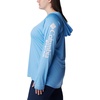 image:imageColumbia Womens Tidal Tee HoodieAgateSatin Pink Logo