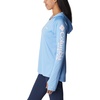 image:imageColumbia Womens Tidal Tee HoodieAgateSatin Pink Logo