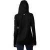 image:imageColumbia Womens Tidal Tee HoodieBlackCirrus Grey Logo