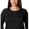 image:imageColumbia Womens Tidal Tee HoodieBlackCirrus Grey Logo